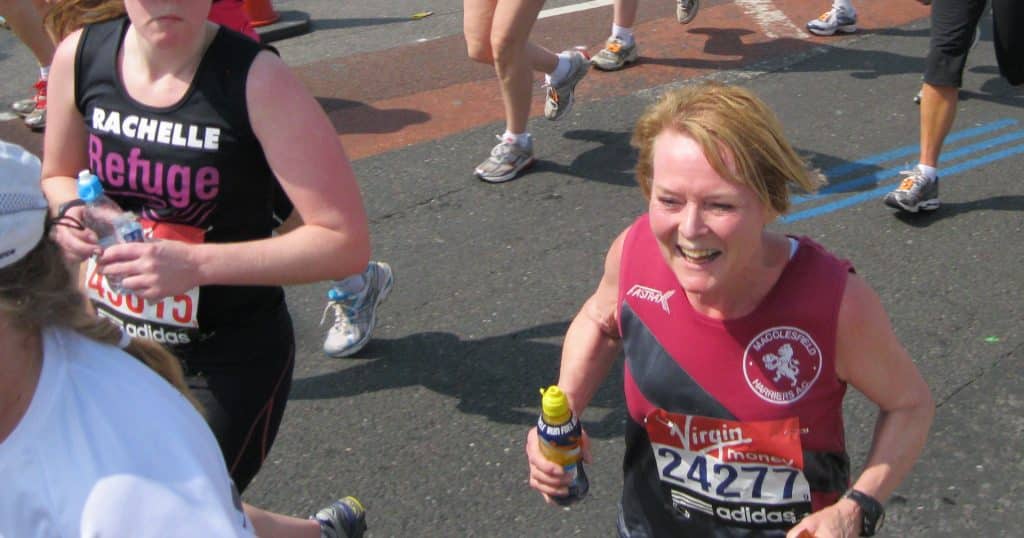 Pauline Lynch -- London Marathon 2011